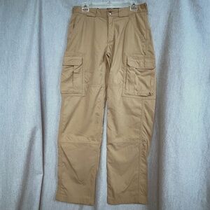 Duluth Trading Co Men Original Dry on the Fly Cargo Pants Sz M/34 Chore Outdoor